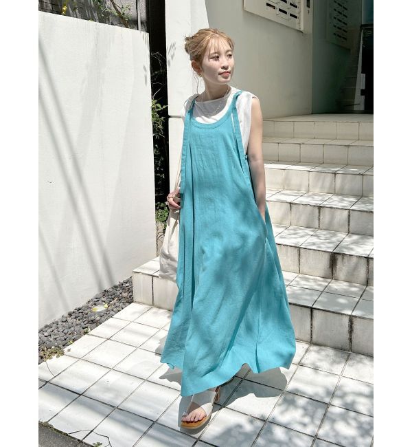 Ungrid「ショルダータックノースリトップス」|タンクトップ|