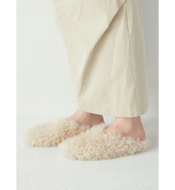 Ungrid「ボアフラットシューズ」|その他|