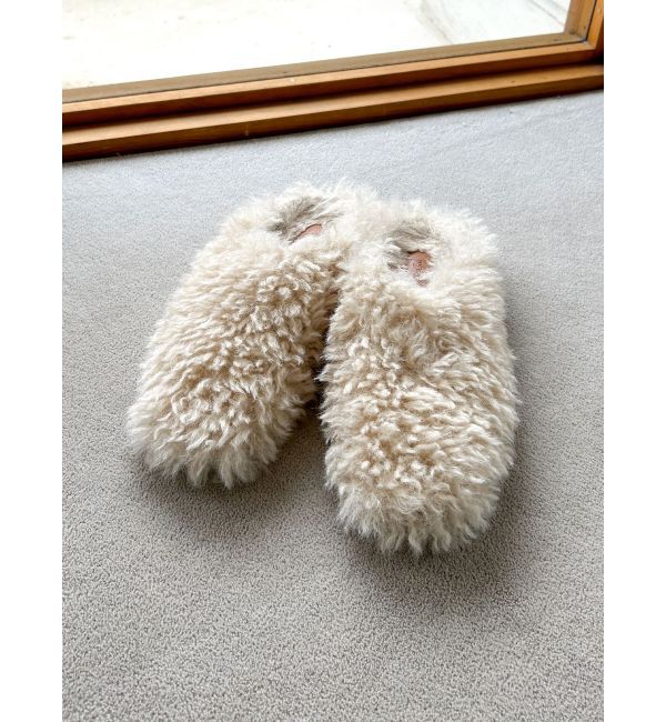 Ungrid「ボアフラットシューズ」|その他|