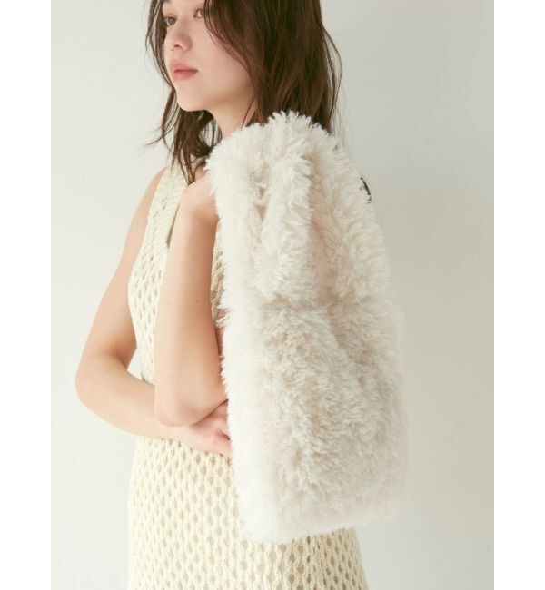 Ungrid「ファーハンドバッグ」|ハンドバッグ|