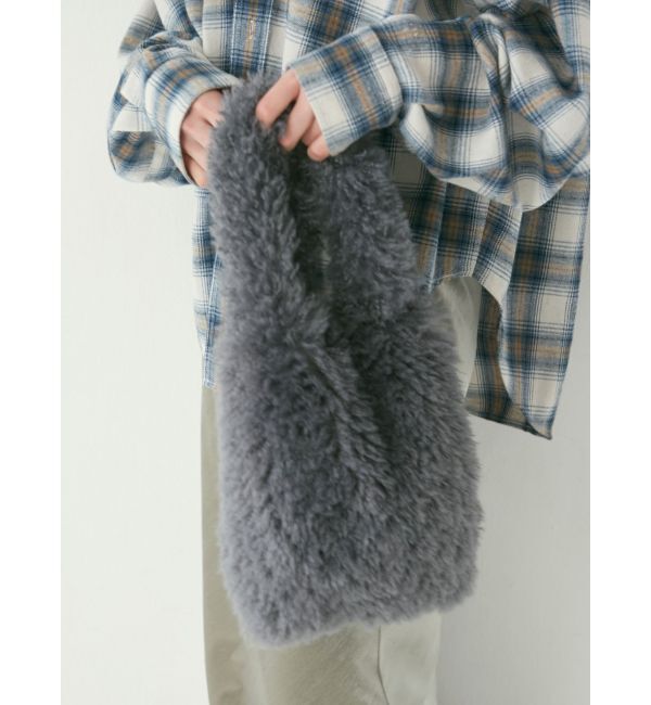 Ungrid「ファーハンドバッグ」|ハンドバッグ|