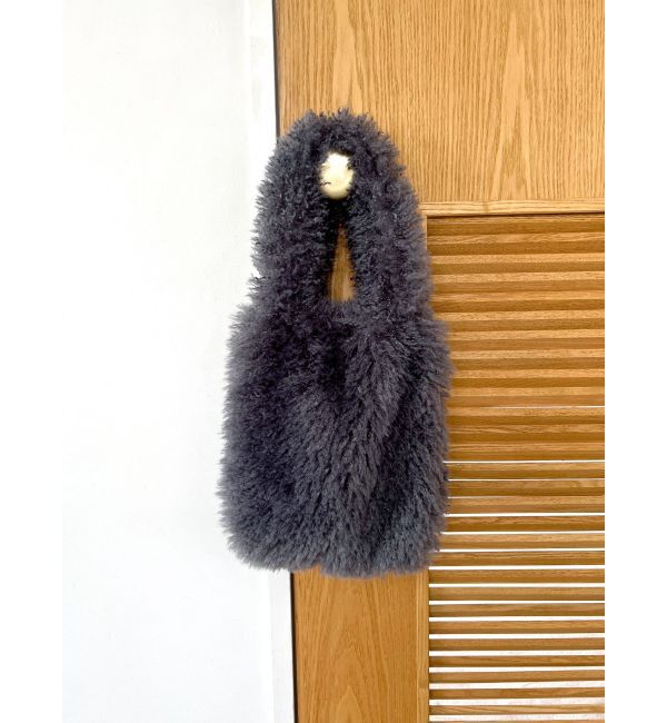 Ungrid「ファーハンドバッグ」|ハンドバッグ|