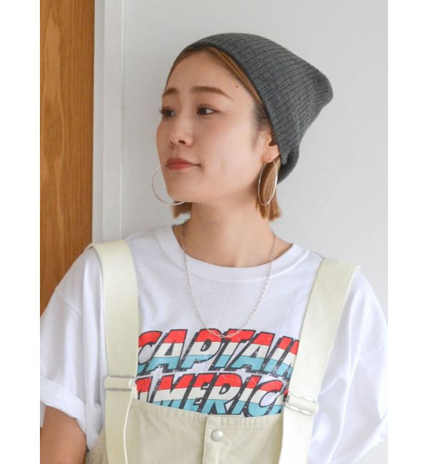 Ungrid「リブ編みニット帽」|ニット帽|