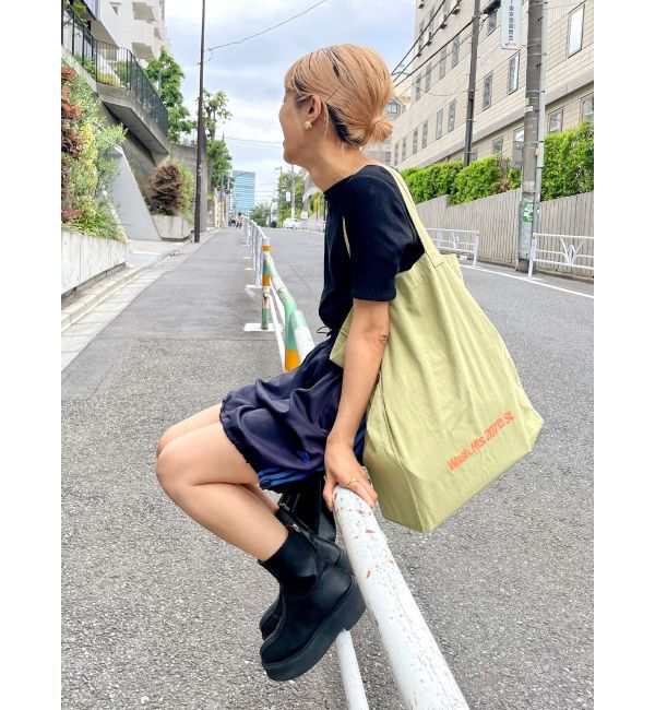 Ungrid「【WEB限定】ロゴトートバッグ」|トートバッグ|