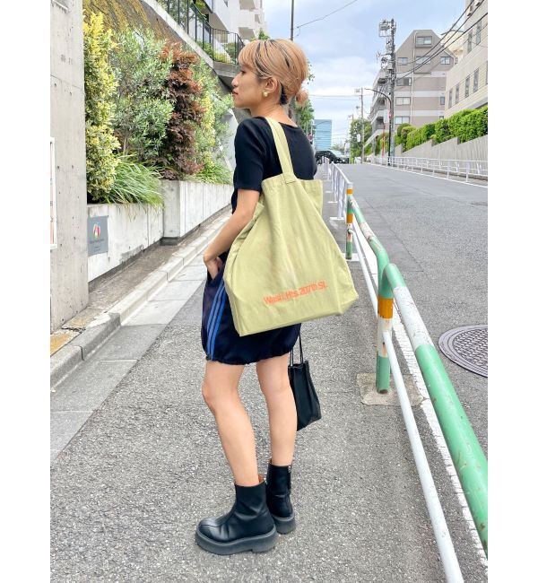 Ungrid「【WEB限定】ロゴトートバッグ」|トートバッグ|