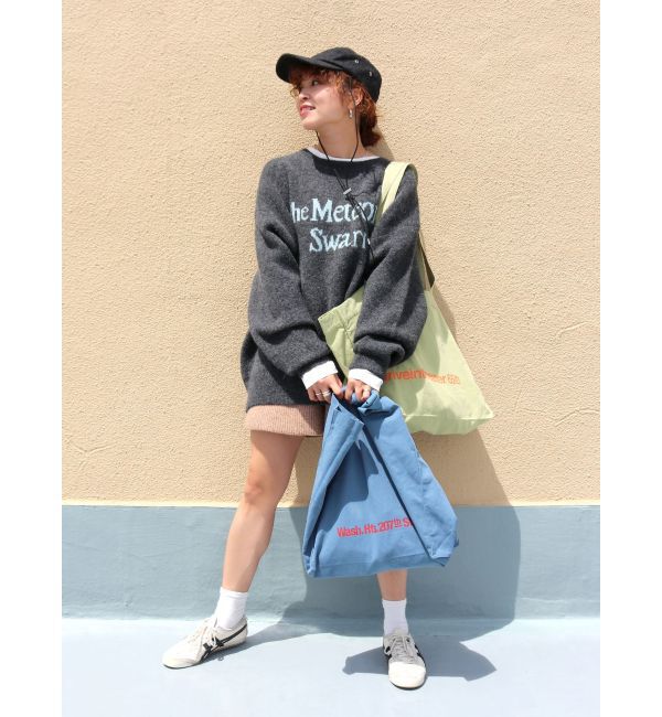 Ungrid「【WEB限定】ロゴトートバッグ」|トートバッグ|