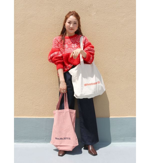 Ungrid「【WEB限定】ロゴトートバッグ」|トートバッグ|