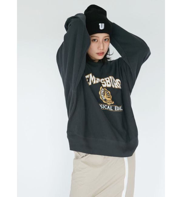 Ungrid「【WEB限定】カレッジルーズスウェット」|スウェット・ジャージ|