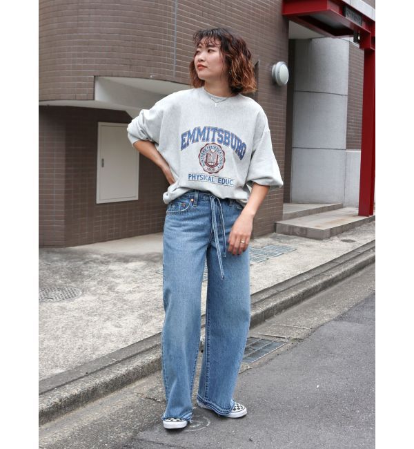 Ungrid「【WEB限定】カレッジルーズスウェット」|スウェット・ジャージ|