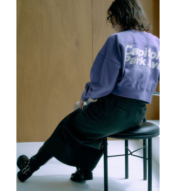 Ungrid「スリットタイトスカート」|スカート|チャコールグレー