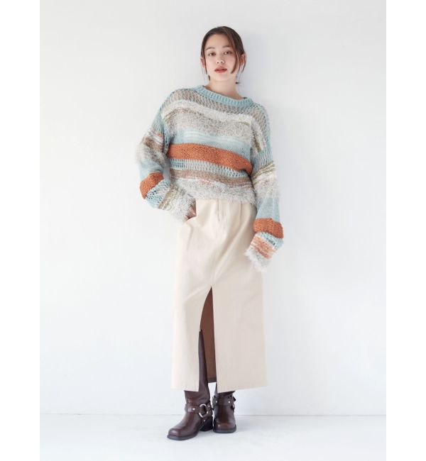 Ungrid「スリットタイトスカート」|スカート|