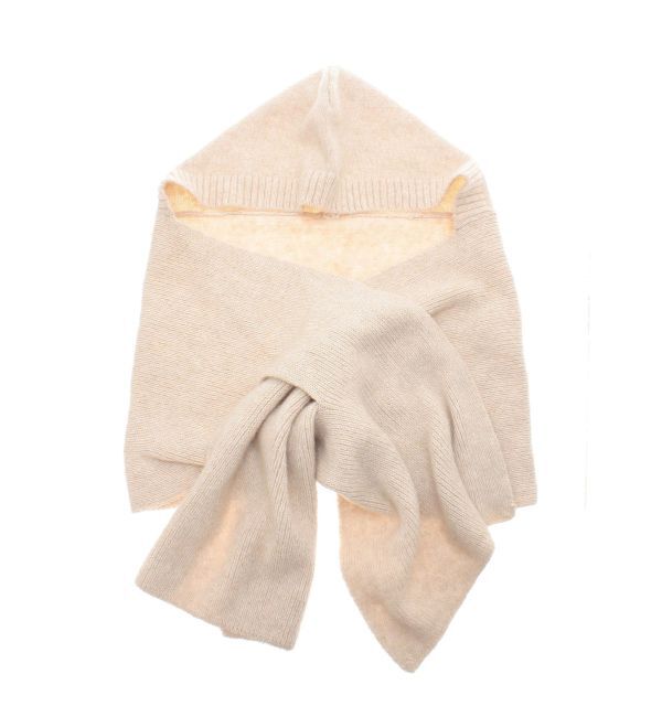 Ungrid「フードニットマフラー」|マフラー|