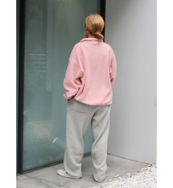 Ungrid「パイピングフリースプルオーバー」|Tシャツ・カットソー|