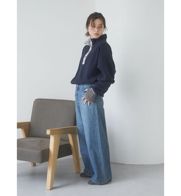 Ungrid「パイピングフリースプルオーバー」|Tシャツ・カットソー|