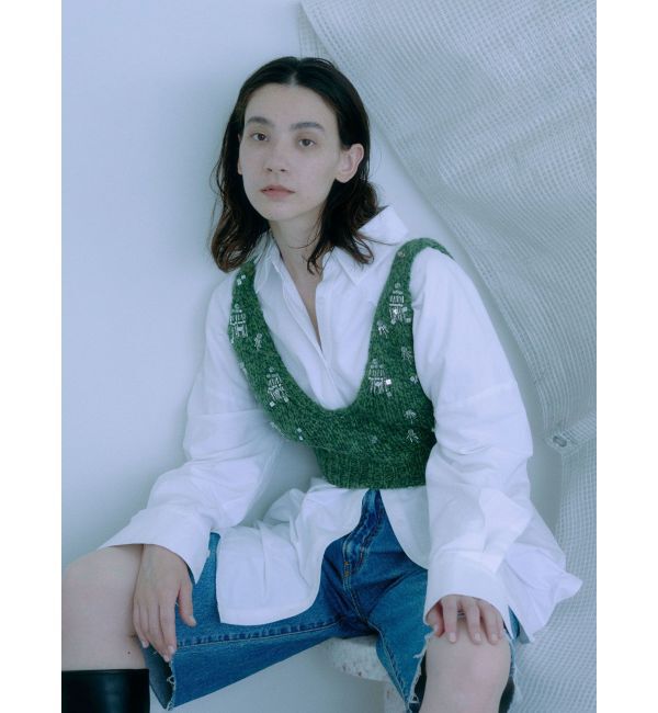 Ungrid「ビッグシルエットシャツ」|シャツ・ブラウス|オフホワイト