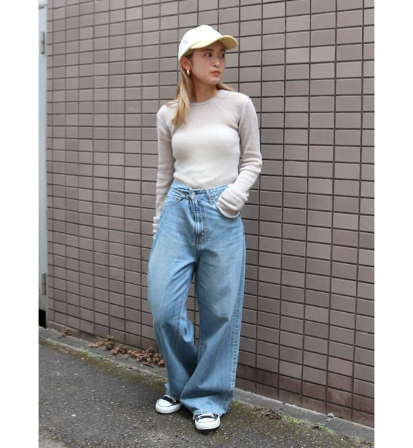 Ungrid「バイカラーコーデュロイキャップ」|キャップ・キャスケット|