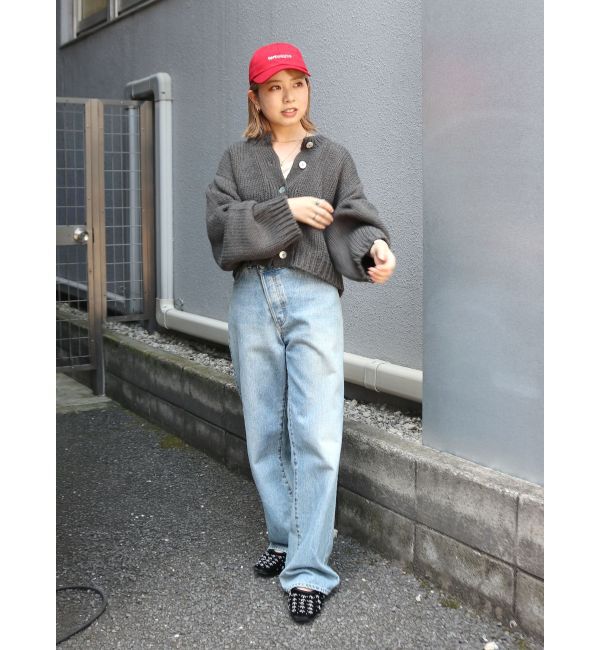 Ungrid「ローゲージニットカーデ」|カーディガン|