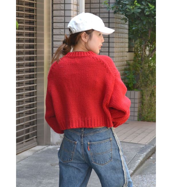 Ungrid「ローゲージニットカーデ」|カーディガン|