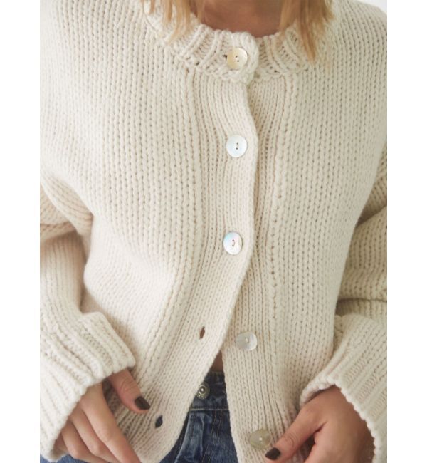 Ungrid「ローゲージニットカーデ」|カーディガン|