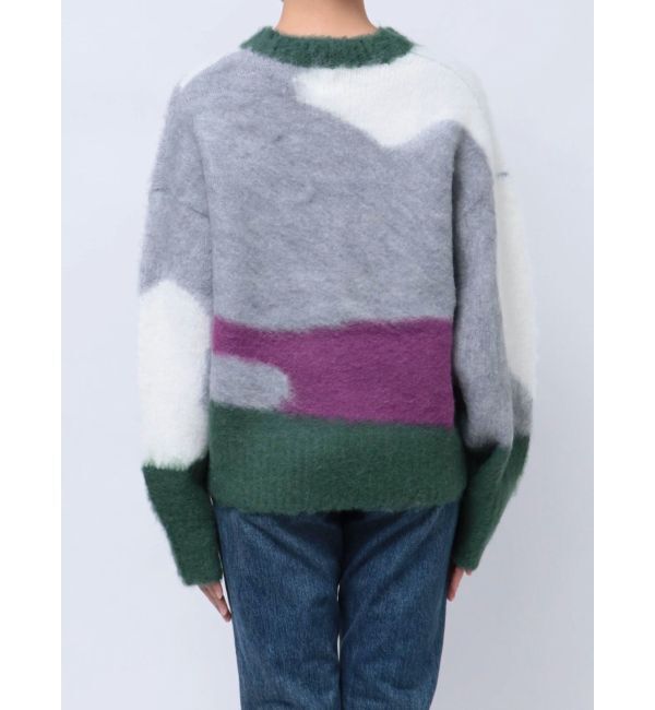 Ungrid「ニュアンスモチーフジャカードニット」|ニット・セーター|