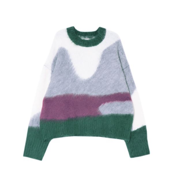 Ungrid「ニュアンスモチーフジャカードニット」|ニット・セーター|