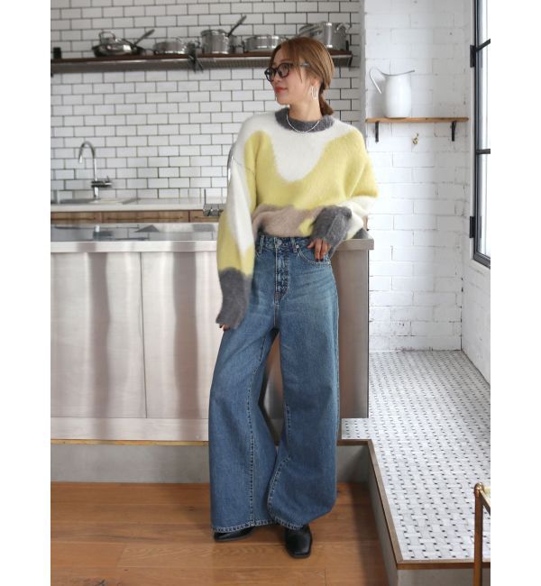 Ungrid「ニュアンスモチーフジャカードニット」|ニット・セーター|