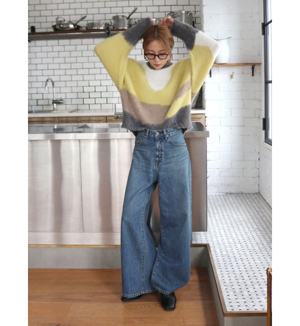 Ungrid「ニュアンスモチーフジャカードニット」|ニット・セーター|