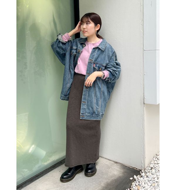 Ungrid「ビッグシルエットデニムジャケット」|ブルゾン・スタジャン|