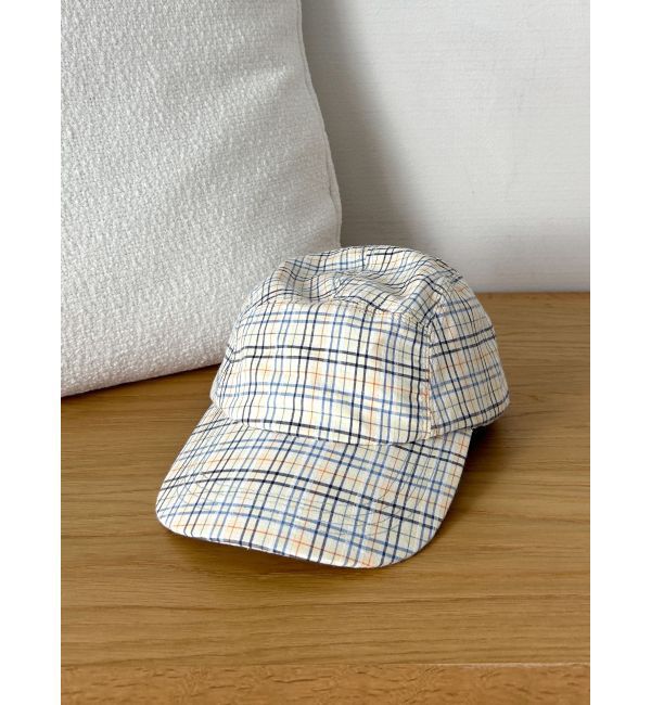 Ungrid「チェックジェットキャップ」|キャップ・キャスケット|