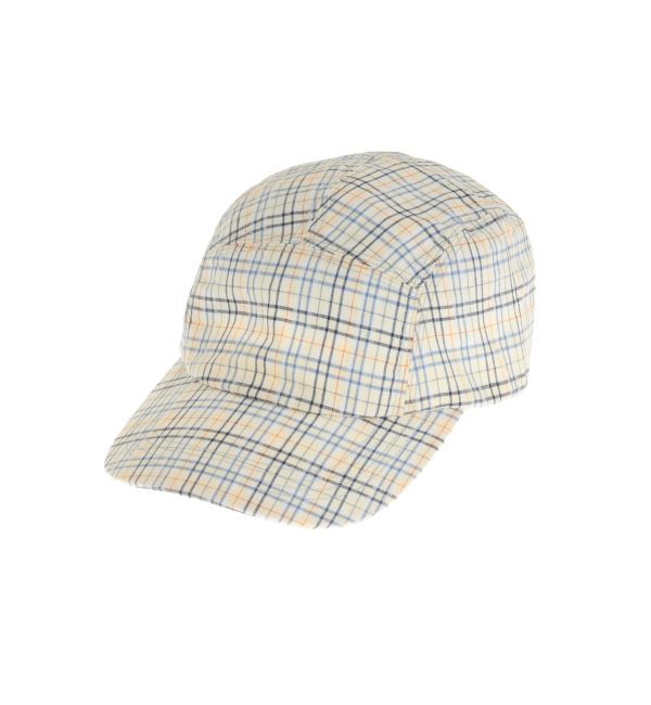 Ungrid「チェックジェットキャップ」|キャップ・キャスケット|