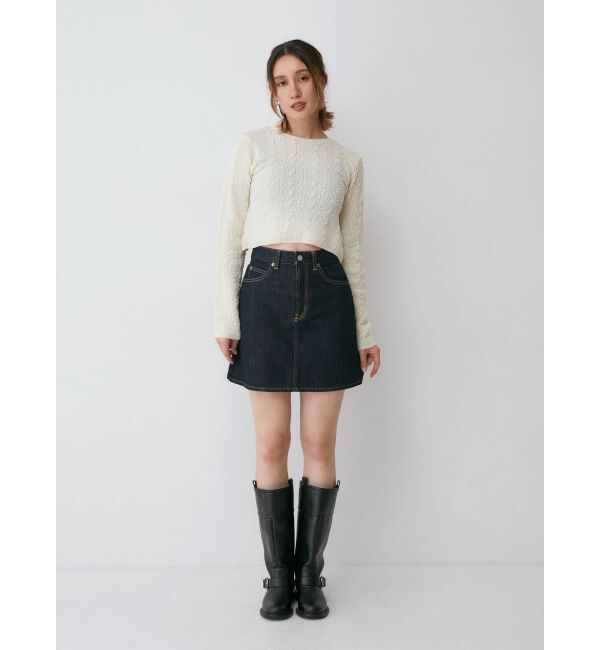 Ungrid「デニムミニスカート」|スカート|