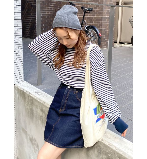 Ungrid「デニムミニスカート」|スカート|