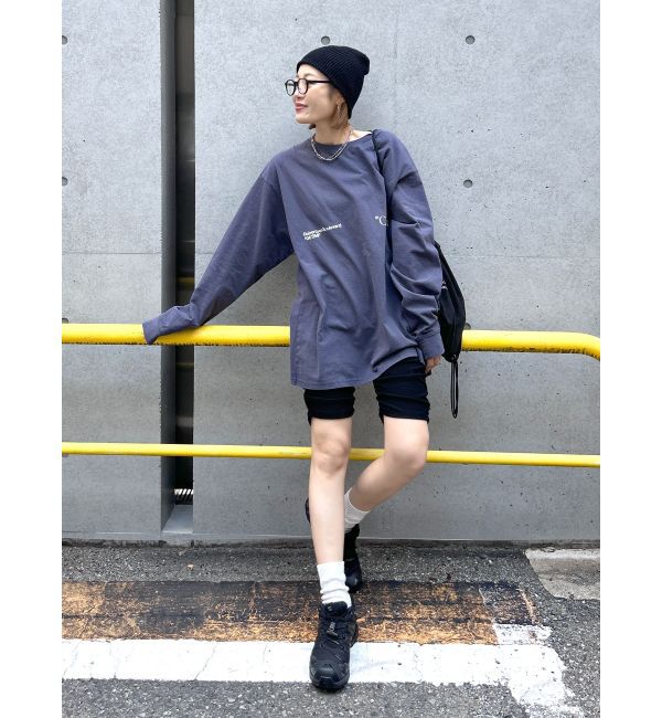 Ungrid「テレコサイクルパンツ」|その他|ブラック