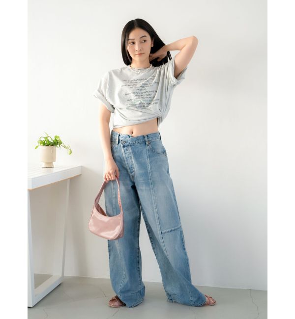 Ungrid「カーブデザインデニム」|デニム|