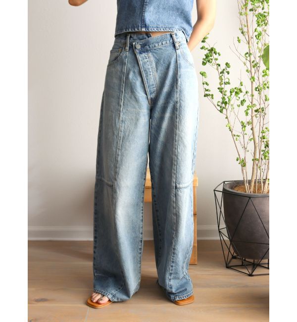 Ungrid「カーブデザインデニム」|デニム|