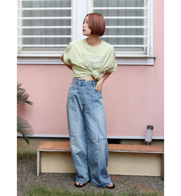 Ungrid「カーブデザインデニム」|デニム|