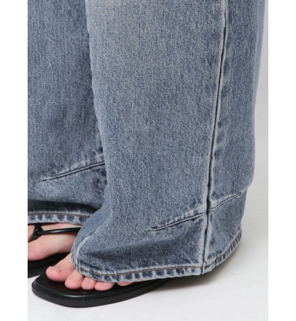 Ungrid「カーブデザインデニム」|デニム|