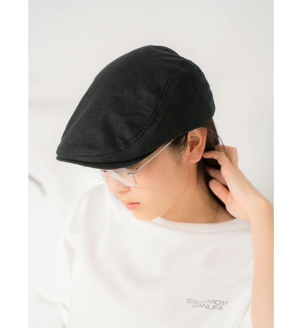 Ungrid「リネン混ハンチング」|ハンチング・ベレー帽|