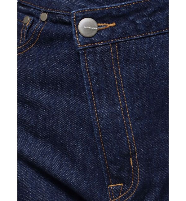 LAGUNAMOON「ウエストアシンメトリーデニムパンツ」|デニム|