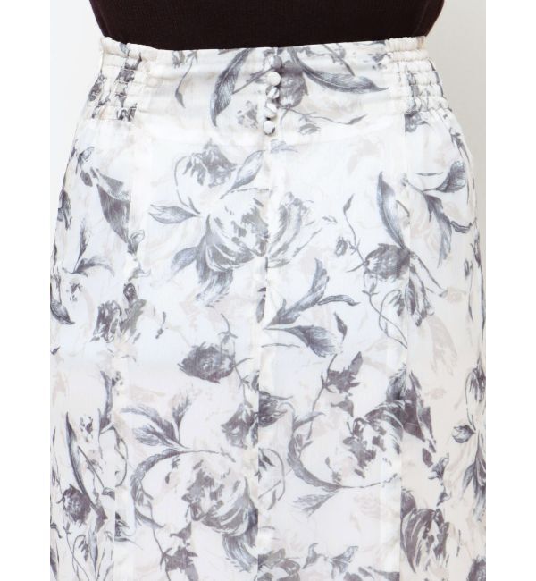 LAGUNAMOON「楊柳フラワーナロースカート」|スカート|