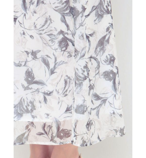 LAGUNAMOON「楊柳フラワーナロースカート」|スカート|