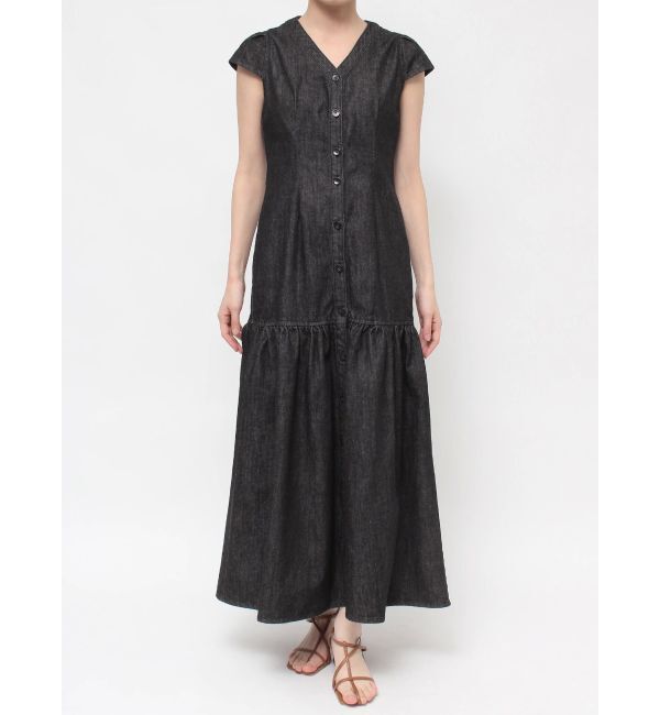 LAGUNAMOON「フロントボタンロングワンピース」|ワンピース|