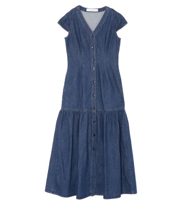 LAGUNAMOON「フロントボタンロングワンピース」|ワンピース|