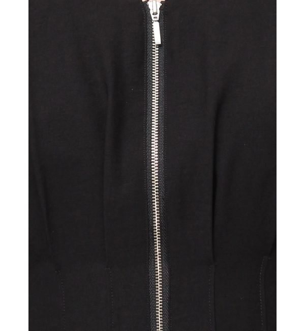 LAGUNAMOON「フロントZIPウエストタックワンピース」|ワンピース|