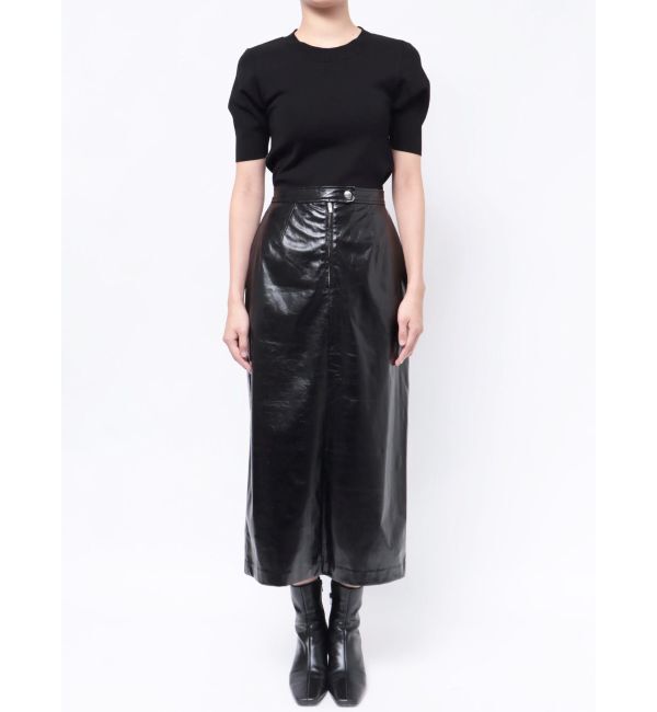 LAGUNAMOON「メタリックタイトスカート」|スカート|