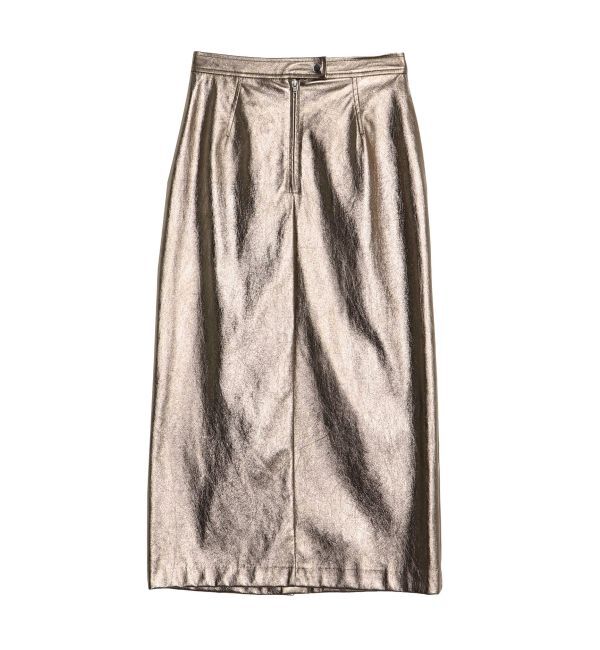 LAGUNAMOON「メタリックタイトスカート」|スカート|