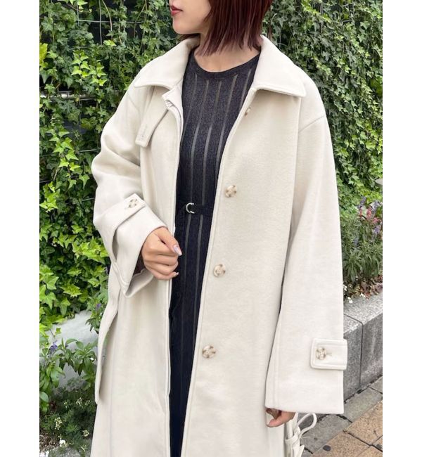 LAGUNAMOON「ステンカラーロングコート」|ステンカラーコート|