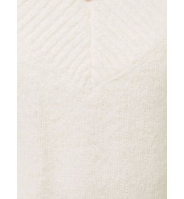 LAGUNAMOON「Vネックカラーショートニットプルオーバー」|ニット・セーター|