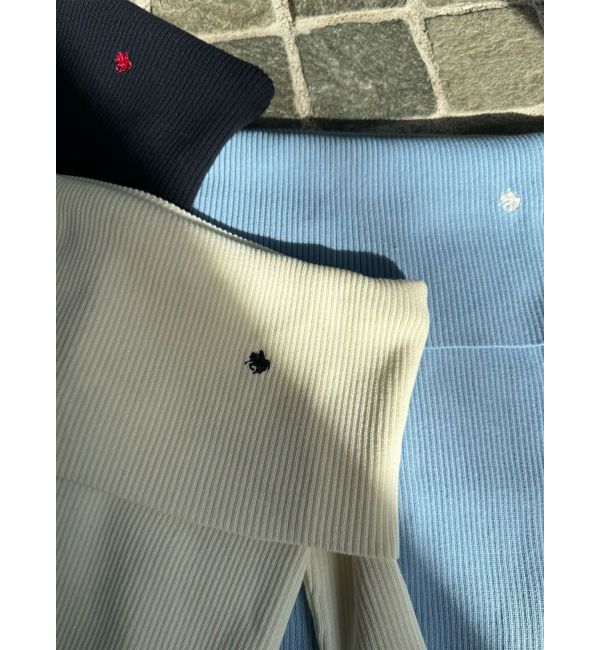 LAGUNAMOON「【POLO BCSコラボ】オフショルニットプルオーバー」|ニット・セーター|