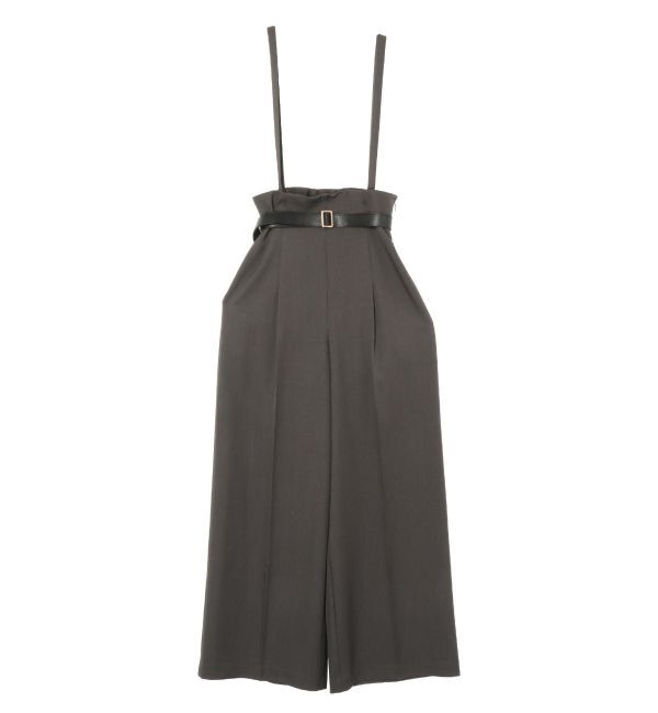 LAGUNAMOON「バイカラーベルトサスペンダーパンツ」|その他|